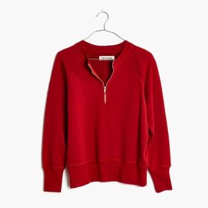 Madewell Rivet & Thread Distressed Sweatshirt
